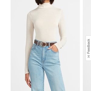 NWT Express Tan Turtleneck